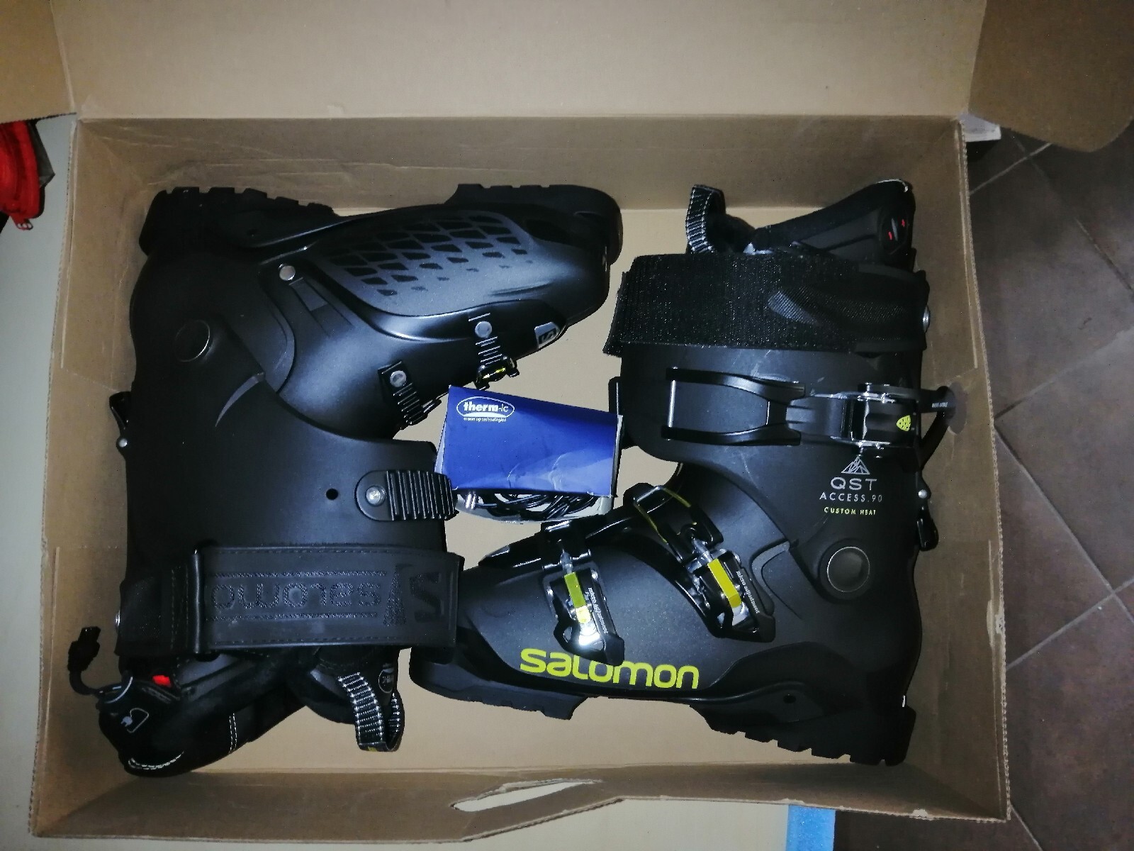 scarponi Sci Con Riscaldamento SALOMON QST ACCESS 90 CUSTOM HEAT