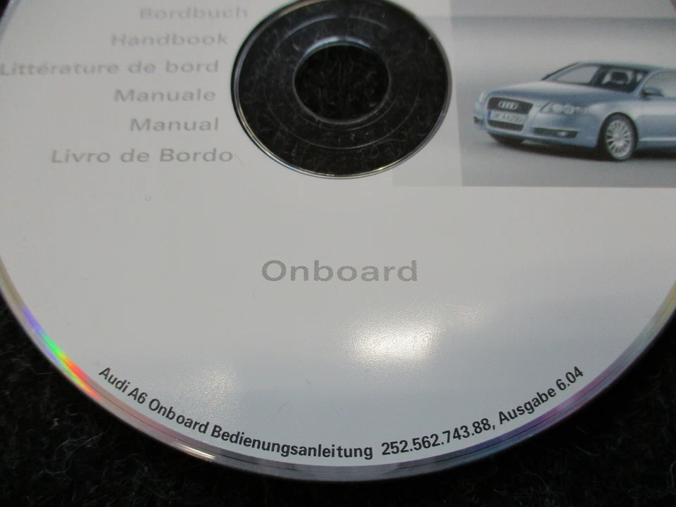 BORDBUCH Audi A6 Bedienungsanleitung Infotainment MMI Onboard CD 25256274388 - Bild 3 von 4