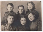 1944 WWII WW2 Girl Women Military uniform Soviet Red Army Russian original photo