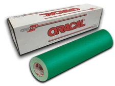 12" X 5yd - Green Matte Oracal 631 Exhibition Cal Vinyl Roll