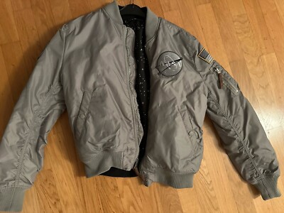 alpha industries Bomberjacke Wendejacke NASA Limitierte Edition
