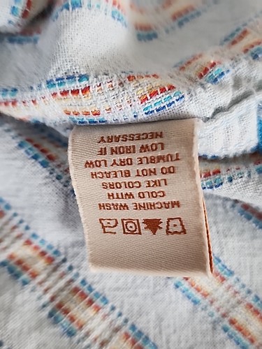 Territory Ahead Polo kurzärmelig blau gestreift Herren 2XL XXL Bambus Knöpfe - Bild 4 von 12