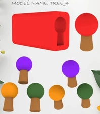 Polymer Clay TREE Shape Bead Roller