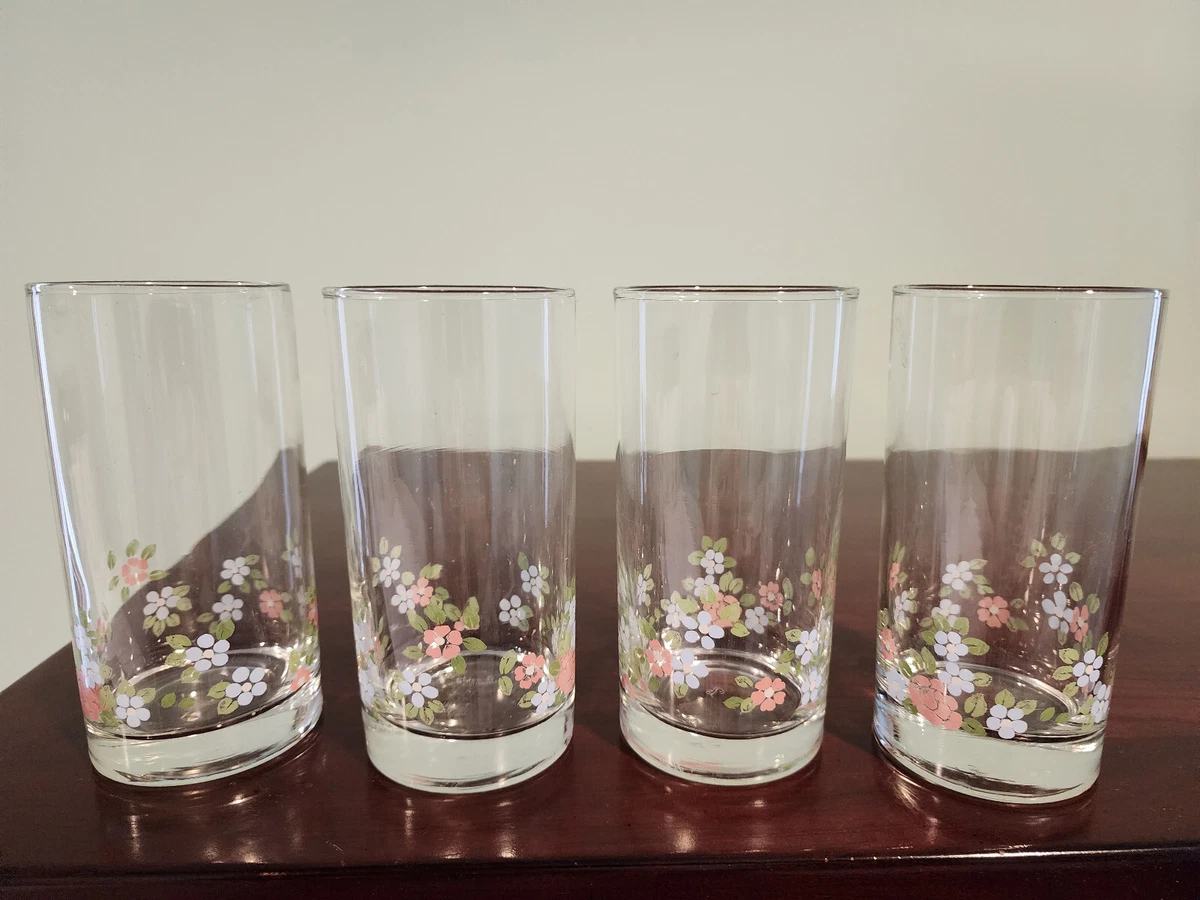 Pfaltzgraff tea rose clearance glasses