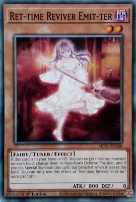 MP21-DE160 RET-TIME REVIVER EMIT-TER COMMON 1.AUFLAGE YuGiOh KARTE