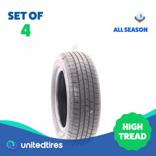Set Of 4 Used 19565r15 Michelin Defender Th 91h - 8.532
