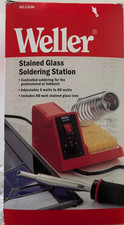 Weller WLC200 Stained Glass Soldering Station, 80W, 120 VAC, Excellent Cond.
