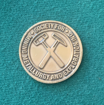 SOCIETY FOR MINING, METALLURGY, EXPLORATION, Pinal Mountain Challenge Coin Token