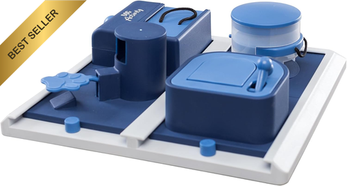 Poker Box 2 Level 3 Dog Puzzle Treat Toy for Small to Medium Dogs - Picture 11 of 12