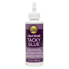 Aleene's Fast Grab Tacky Glue 4oz Multicolor Bonding Adhesive for Crafts