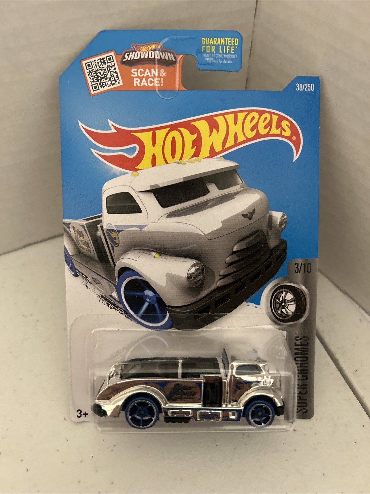Hot Wheels 2016 Super Chromes #3/10 Mig Rig #38/250 Treasure Hunt