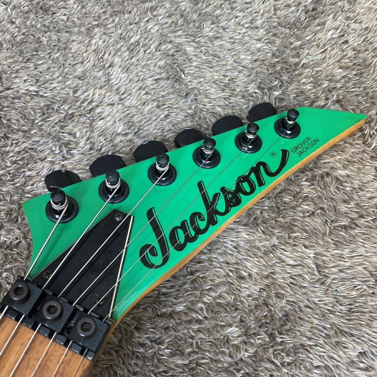 Grover Jackson Super Dinky Student Used Poplar Body Maple