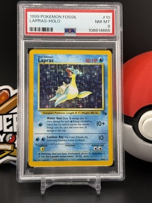 1999年.grade１０.14枚他,9.8.各１枚PSA16枚セット！ Lapras Holo #10 1999 Pokemon Fossil TCG PSA 8 NM-MT (CB) | eBay