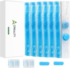 3D Printer Filament Storage, 12 Pack Vacuum Bags 35 x 35CM Reusable Transparent
