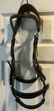 Anatomical Jumping Bridle- Black (Size X-Full)