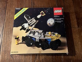 LEGO Space 6950 Mobile Rocket Transporter Box Manual Original Hollow Torso Figs