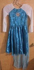 Elsa Frozen Girls Costume New With Tags Great For Halloween Free Shipping 
