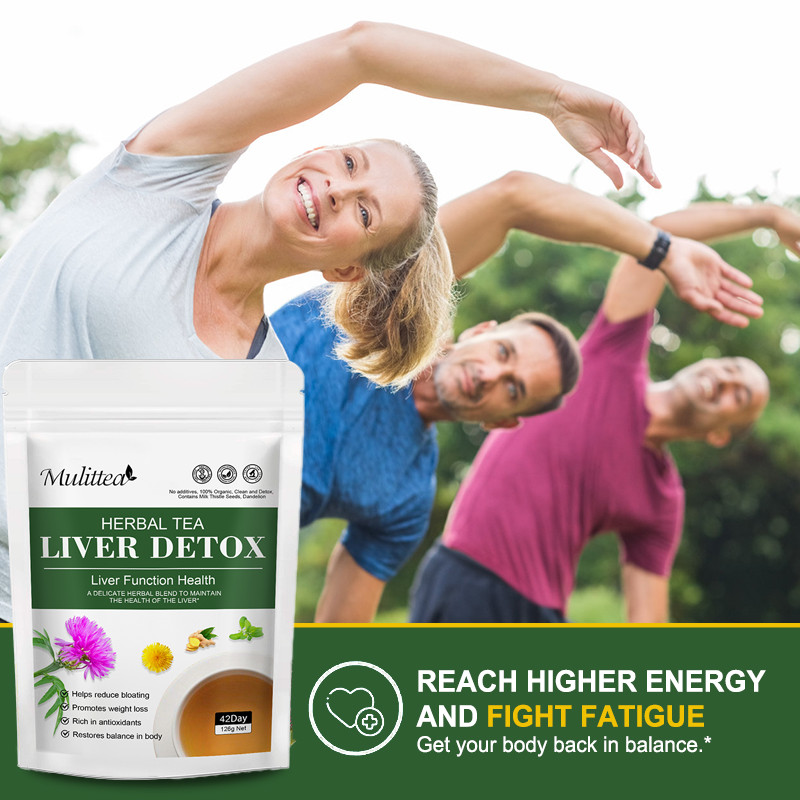 Liver Support Tea Support Cleanse Detox Repair Health Milk Thistle Dandelion