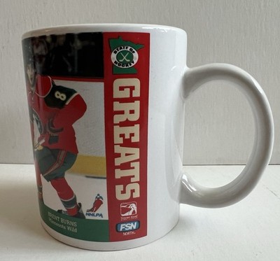 Minnesota State Of Hockey Greats Coffee Mug Burns, Housley, Ramsey, Mariucci FSN
