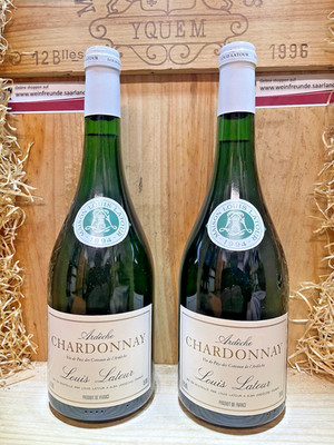 2 Fl. Louis Latour 'Ardeche' Chardonnay 1994 mit 12%voll. und 0,75ltr.