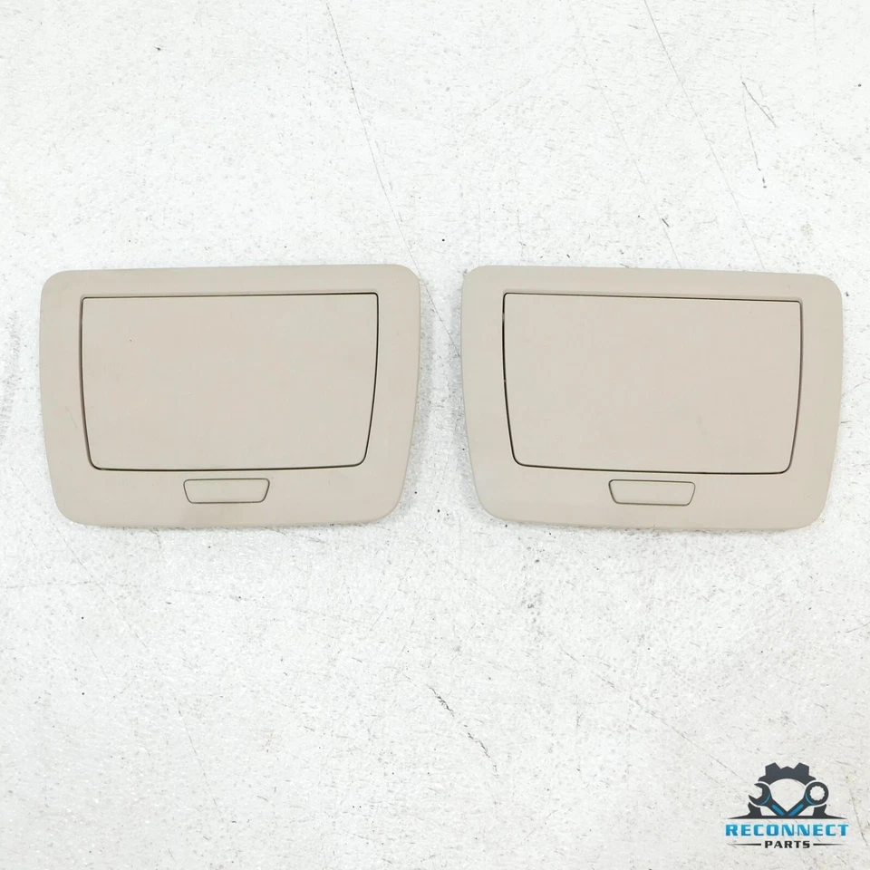 BMW 740Li 750Li F02 2009-2015 parasol trasero tocador conjunto de espejos de maquillaje OEM Foto 4 de 4