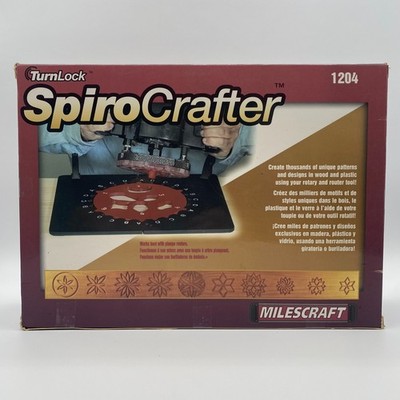 Milescraft SpiroCrafter TurnLock #1204 Create Patterns & Stencils Wood & Plastic