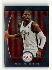 Joe Johnson 2013-14 Panini Totally Certified Basketball Red 07/99 [peter1
