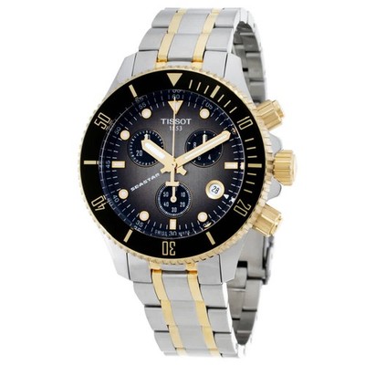 Tissot Seastar 100 Chronograph Quartz Men's Watch T1202172206100