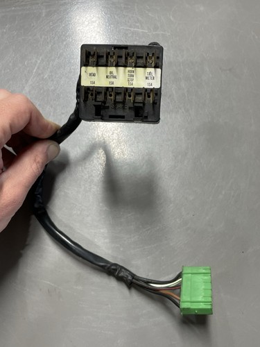 1983 Honda Shadow VT500C Fuse Box Label Plate