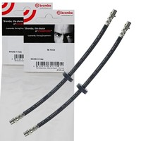 2X Brembo BremsschlÄUche Vorne Beidseitig Passend FÜR VW Corrado Golf Passat