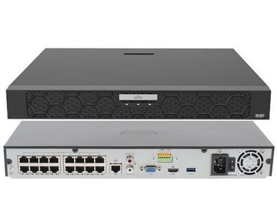 Uniview NVR502-16B-P16 16-Channel 16MP NVR Network Video Recorder (No HDD)