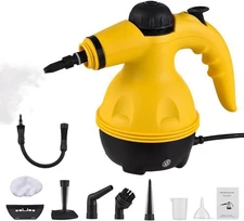 Handheld Steam Cleaner with 360° Rotating Nozzle - Multipurpose Portable Steamer