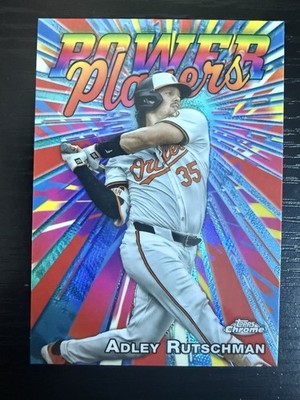 2025 Topps Chrome - Power Players Adley Rutschman #PP-5