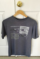 O'Neill Heather Premium Tee Men's Medium Short Sleeve Shirt Charcoal  Silver 