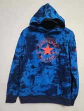 Converse Logo Pattern Boys XL Hooded Sweatshirt