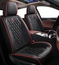 Leather Car Seat Covers,Seat Covers 5-Seater Full Set,Waterproof Automotive s...
