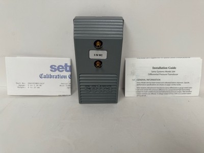 SETRA 2641003WD11A1F MODEL 264 LOW DIFFERENTIAL PRESSURE TRANDUCER  NEW OPEN BOX