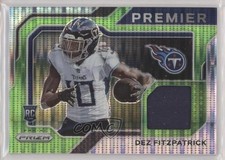 2021 Panini Prizm Premier Jerseys Neon Green Pulsar Dez Fitzpatrick #PJ-25 0z8z