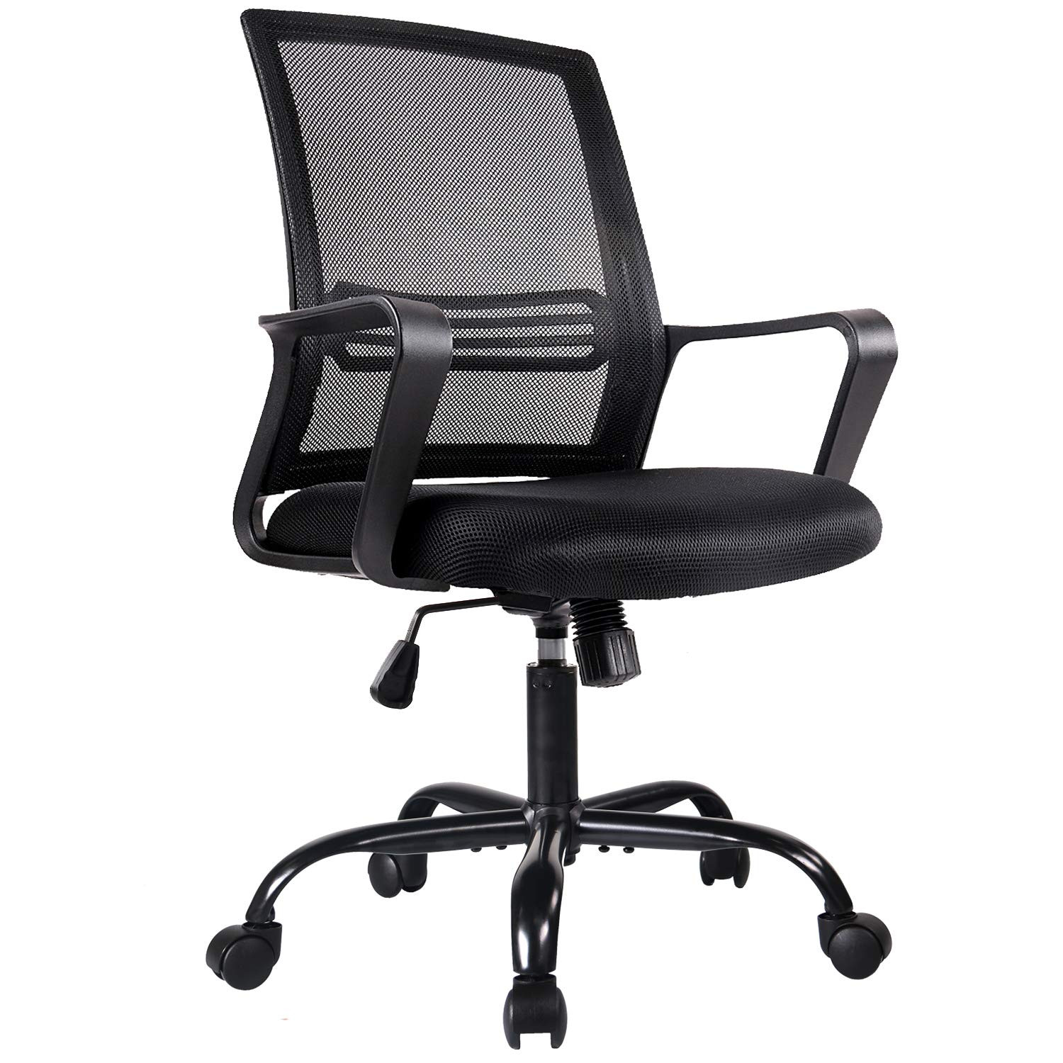 Ergonomic Mid Back Mesh Office Chair for Home & Desk Comfort