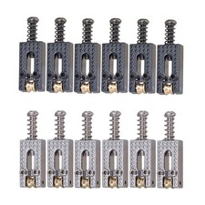 6x Gitarrensaitenstegsattel f&uuml;r E-Gitarre