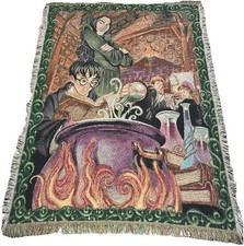 Vintage Harry Potter Throw Blanket Tapestry W...
