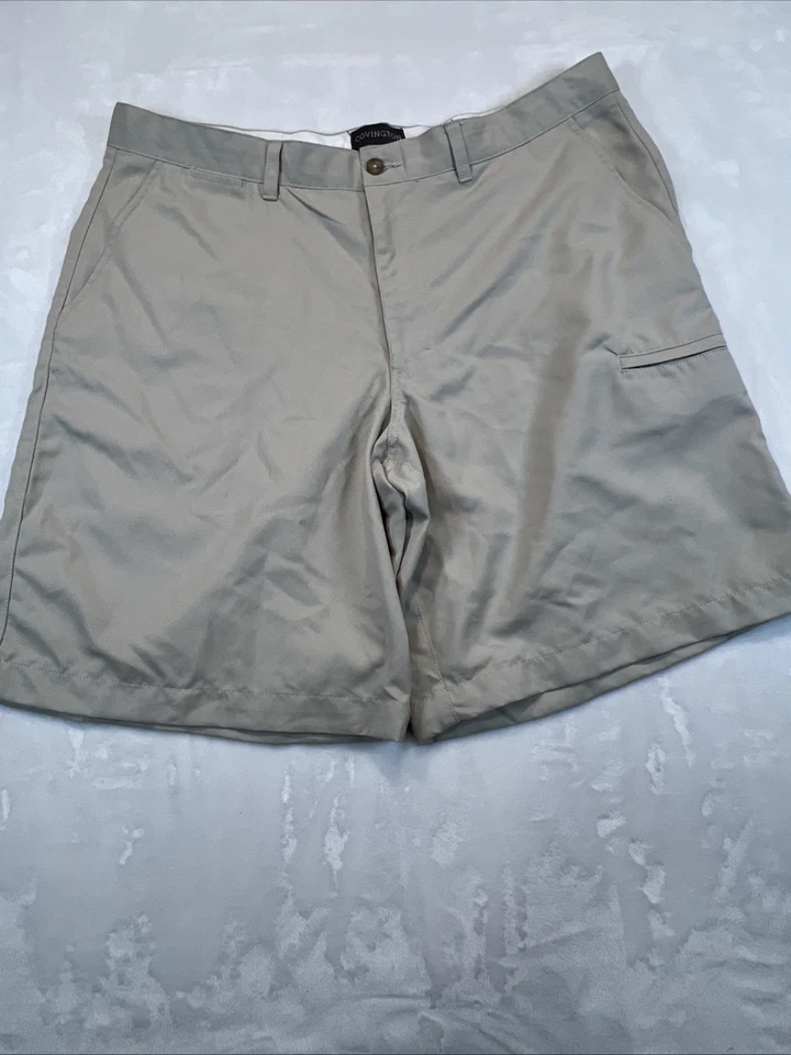 Vestido corto Covington para hombre talla 38 caqui con bolsillo para reloj Foto 4 de 4