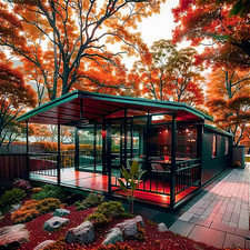 Prefabricated Pod House Space Tiny Home Apple Cabin Container Sleeping Hotel Hom