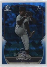 2023 Bowman Chrome Draft Sapphire Edition Isaiah Coupet #BDC-37 4k8