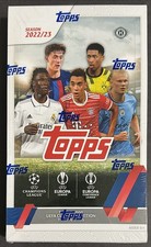 2022-23 Topps UEFA Club Competitions UCC Flagship Soccer Hobby Box New Sealed