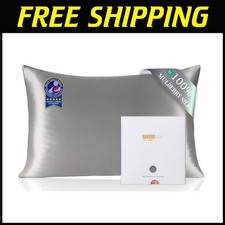 Anti-Frizz Mulberry Silk Pillowcase, King Size