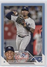2023 Topps Series 1 Father's Day Powder Blue 44/50 Gleyber Torres #299 0rd2