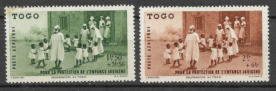 Timbres Togo - YT 6 - 7 - MNH** - 1942 - Photo 1/1