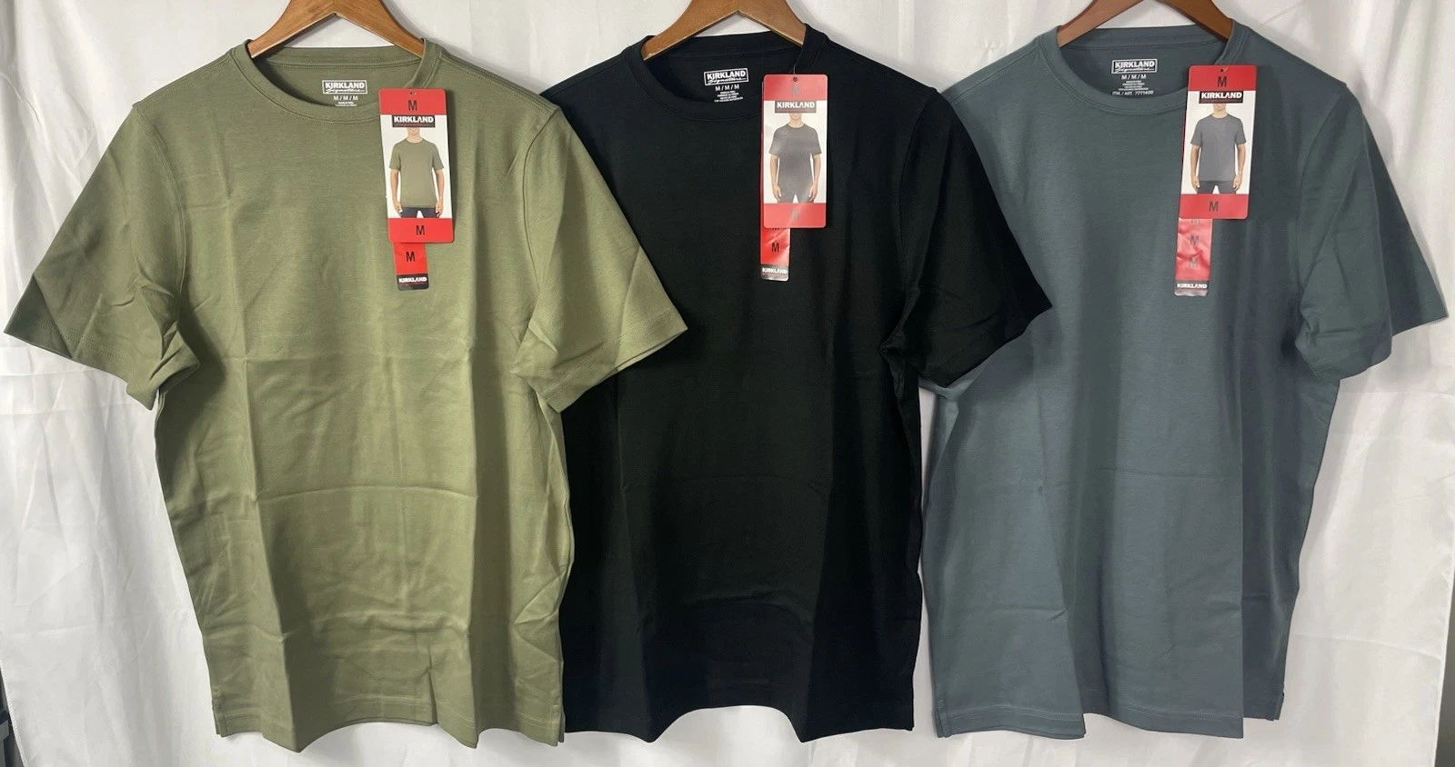 Kirkland Signature Men's 100% Pima Tee Pick Your Size & Color NWT
Opens in a new window or tab