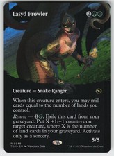 Lasyd Prowler (Borderless) Tarkir: Dragonstorm 348 R NM MTG